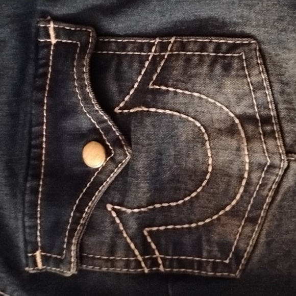 NWT True Religion denim top - Picture 5 of 8